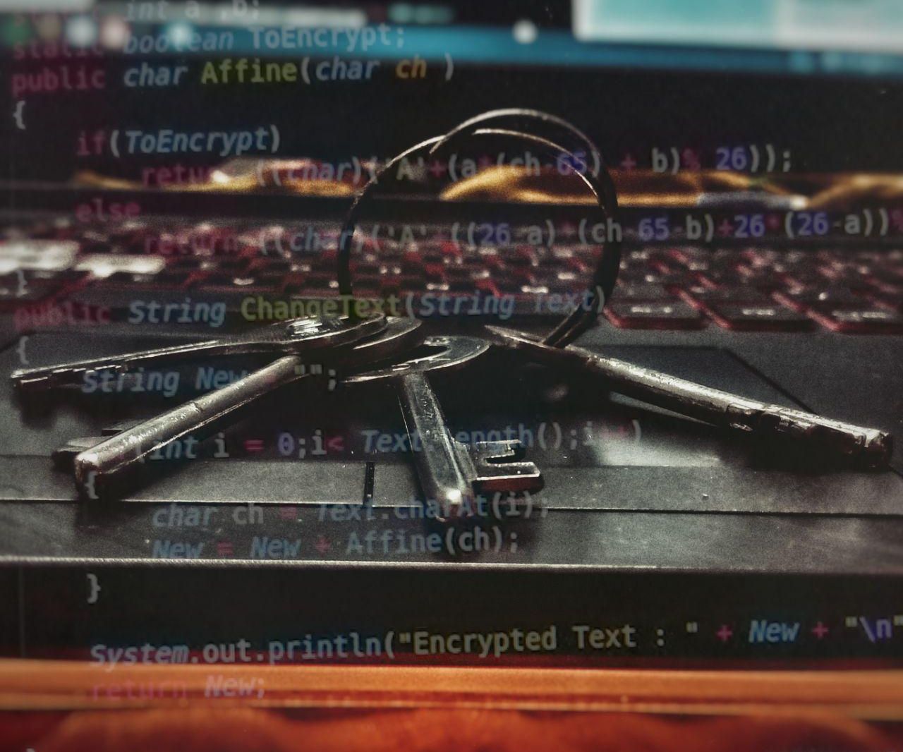 A walk in the park of cryptography.