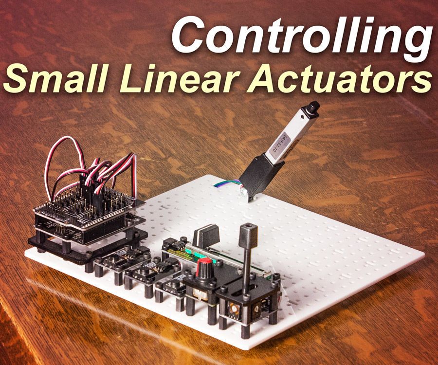 Control a Small Linear Actuator With Arduino