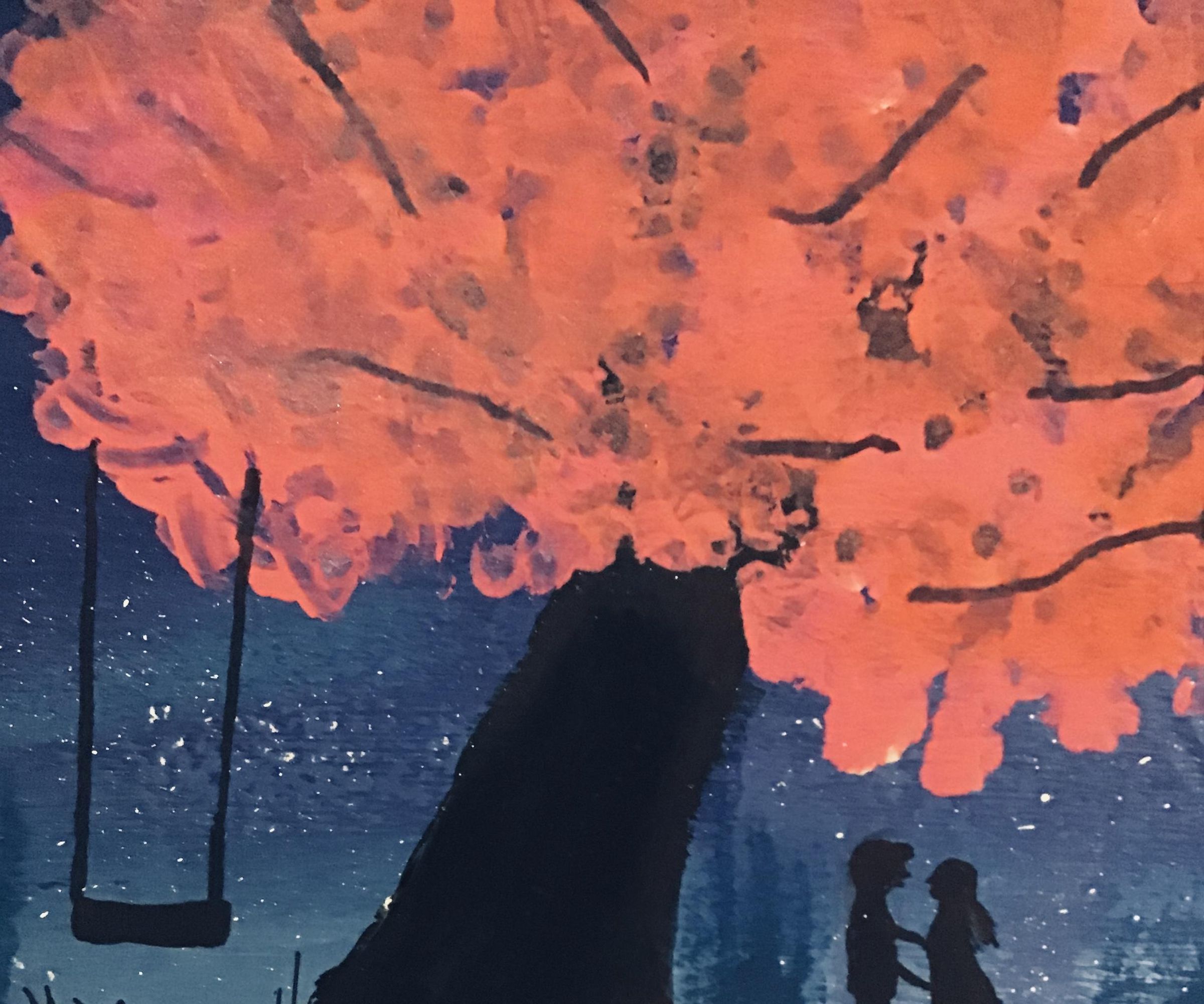 Painting - Starry Night Sky