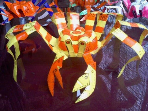 Plastic Bottle Crab