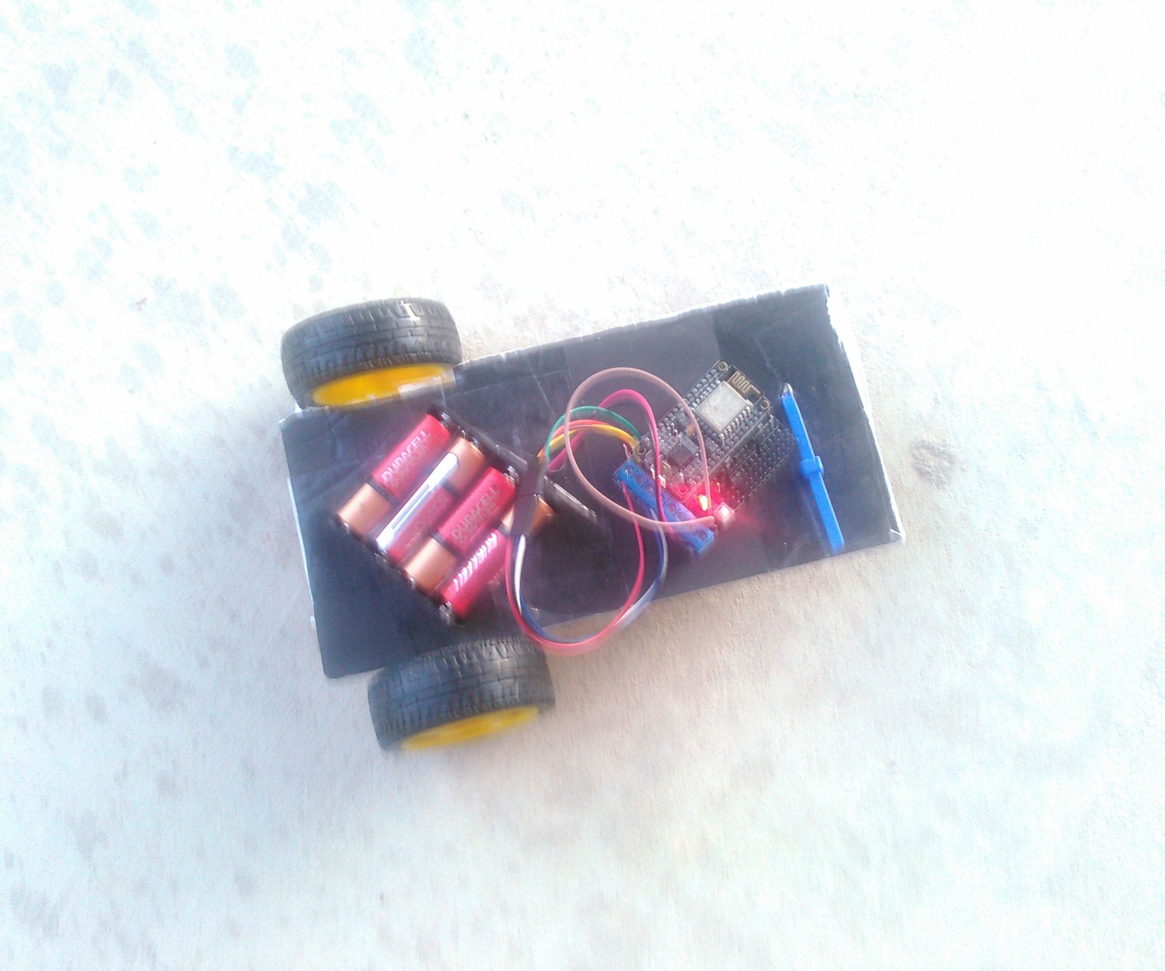 ESP8266 Robot Car Programmed With ESP8266 Basic