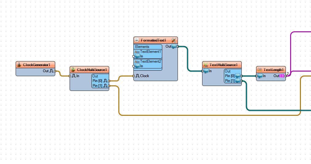 In Visuino Connect Components