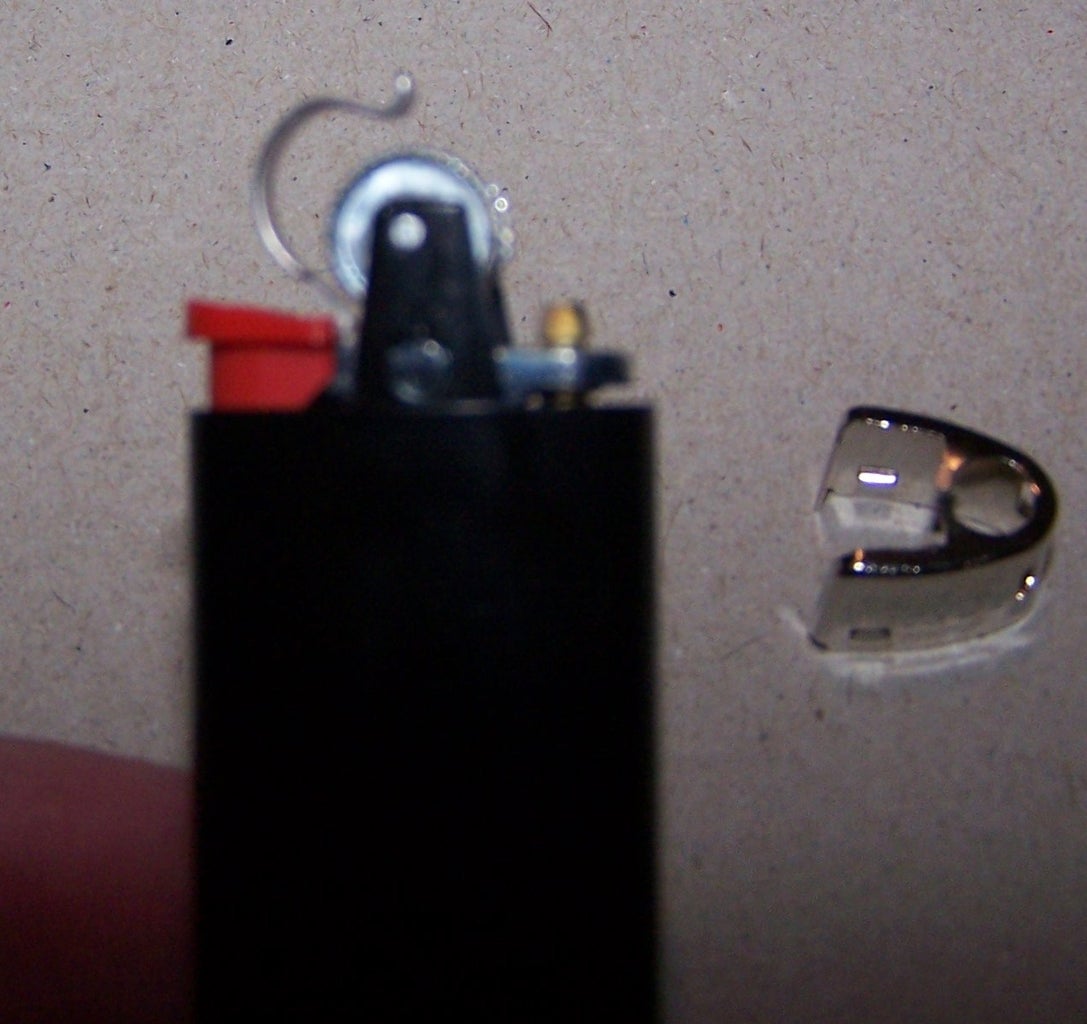 How To Remove The Safety From A Lighter Remove Safty Lock on Bic a Lighter : 4 Steps - Instructables