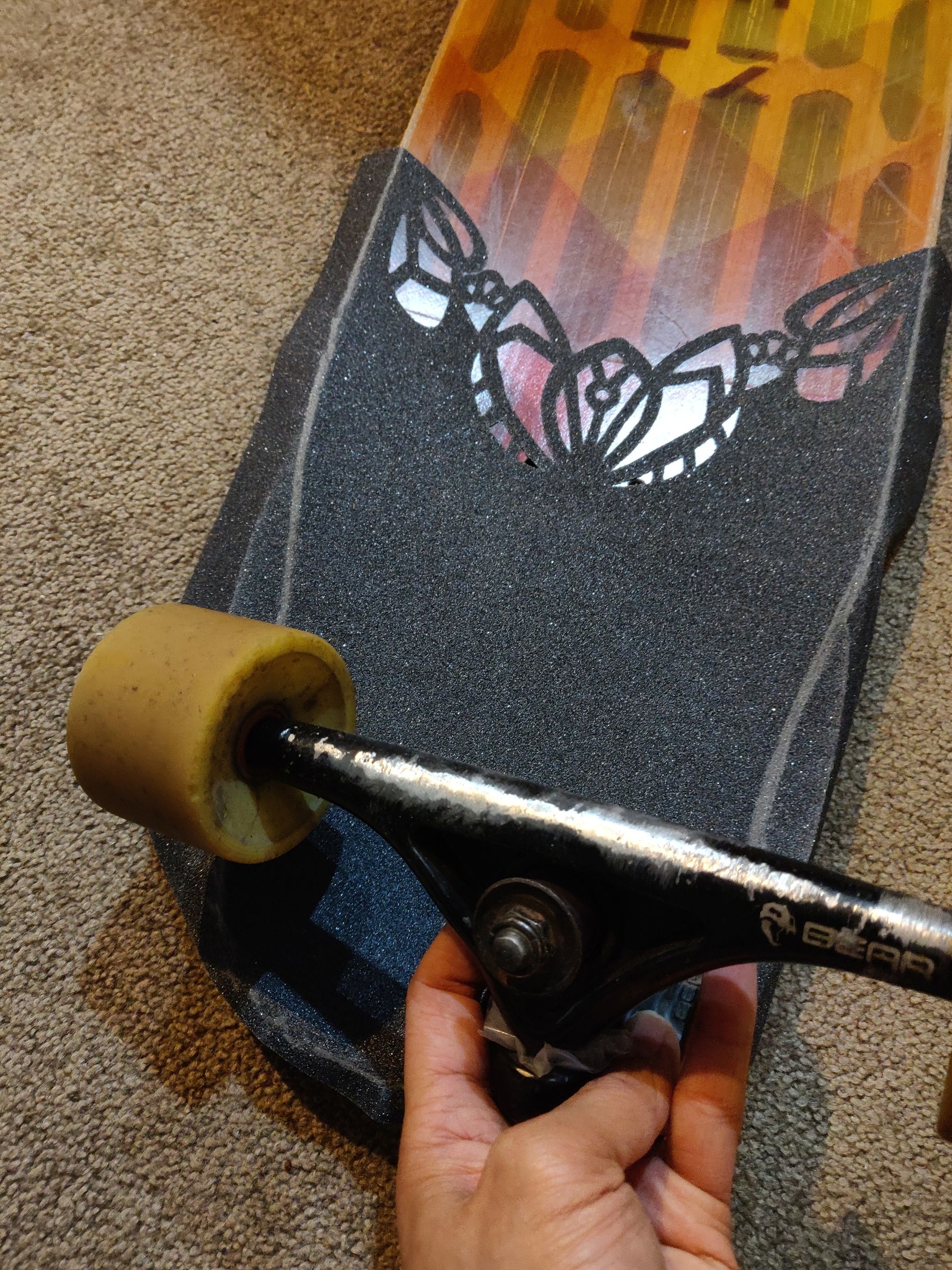 Skateboard/Longboard Griptape Design 6 Steps (with Pictures