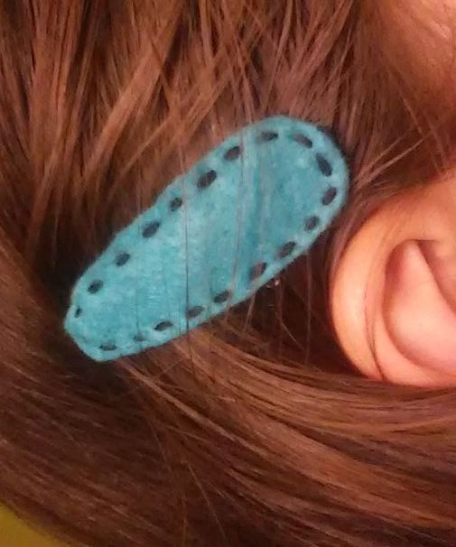 Felt Hair Barrette