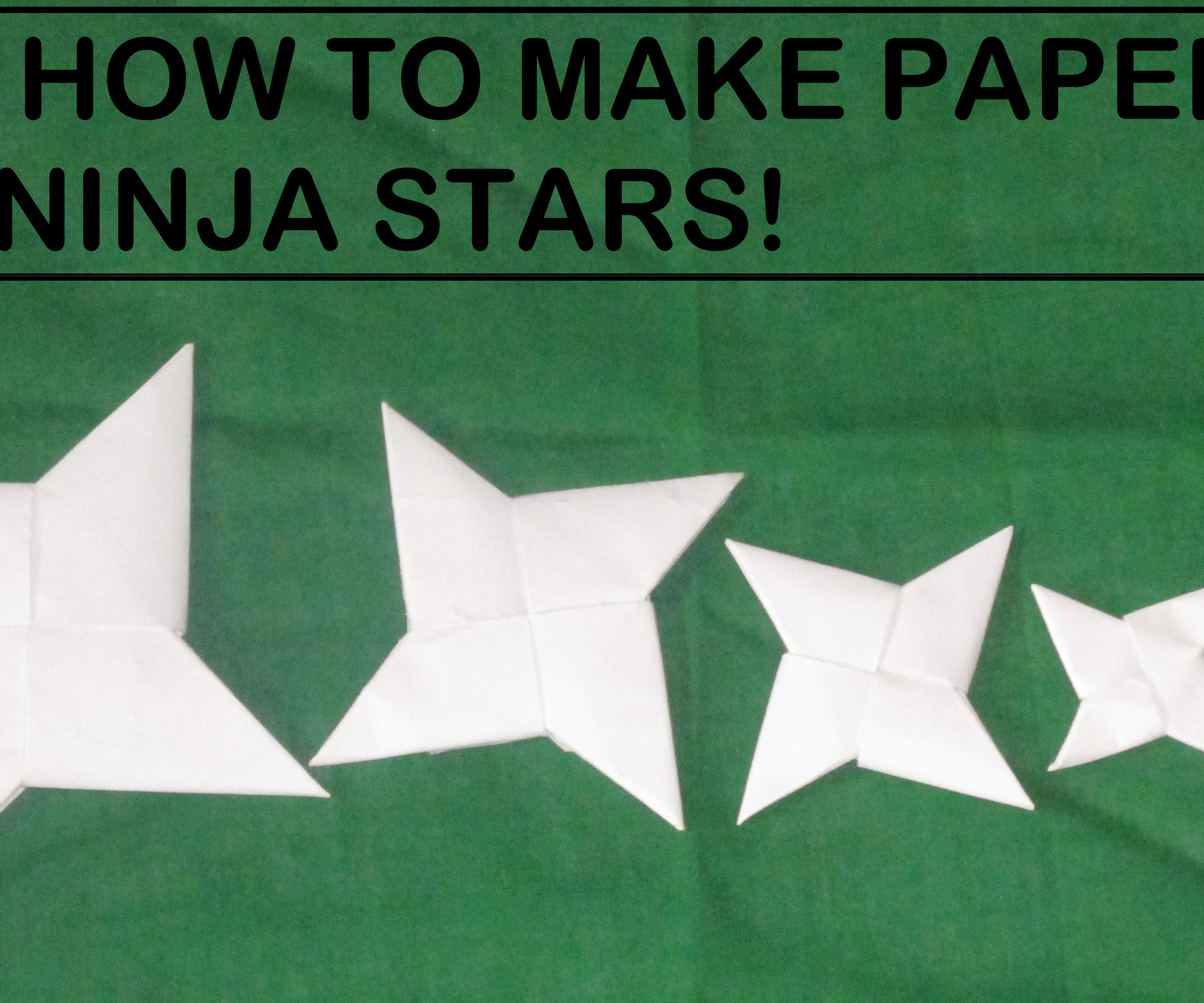 Paper Ninja Star (shruiken)