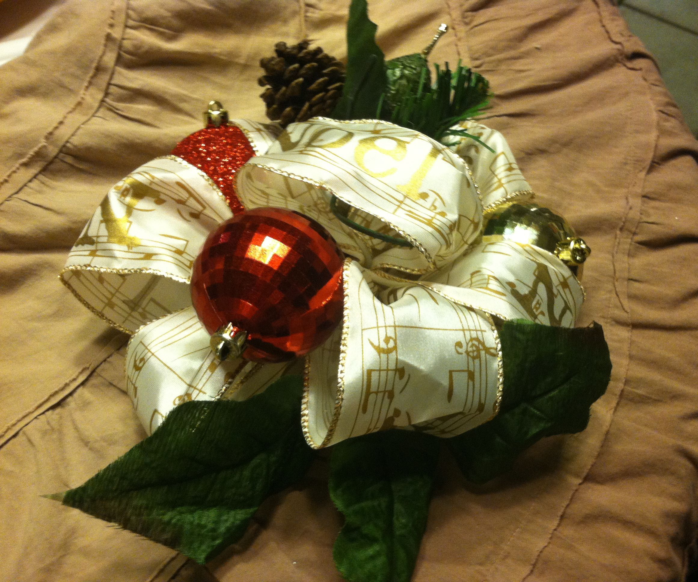 1-minute Christmas Centerpiece