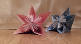 How to Make an Origami Japanese Kusudama Flower - Tutorial