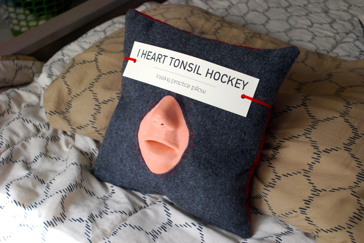 Make-Out Practice Pillow for Valentine’s Day : 5 Steps (with