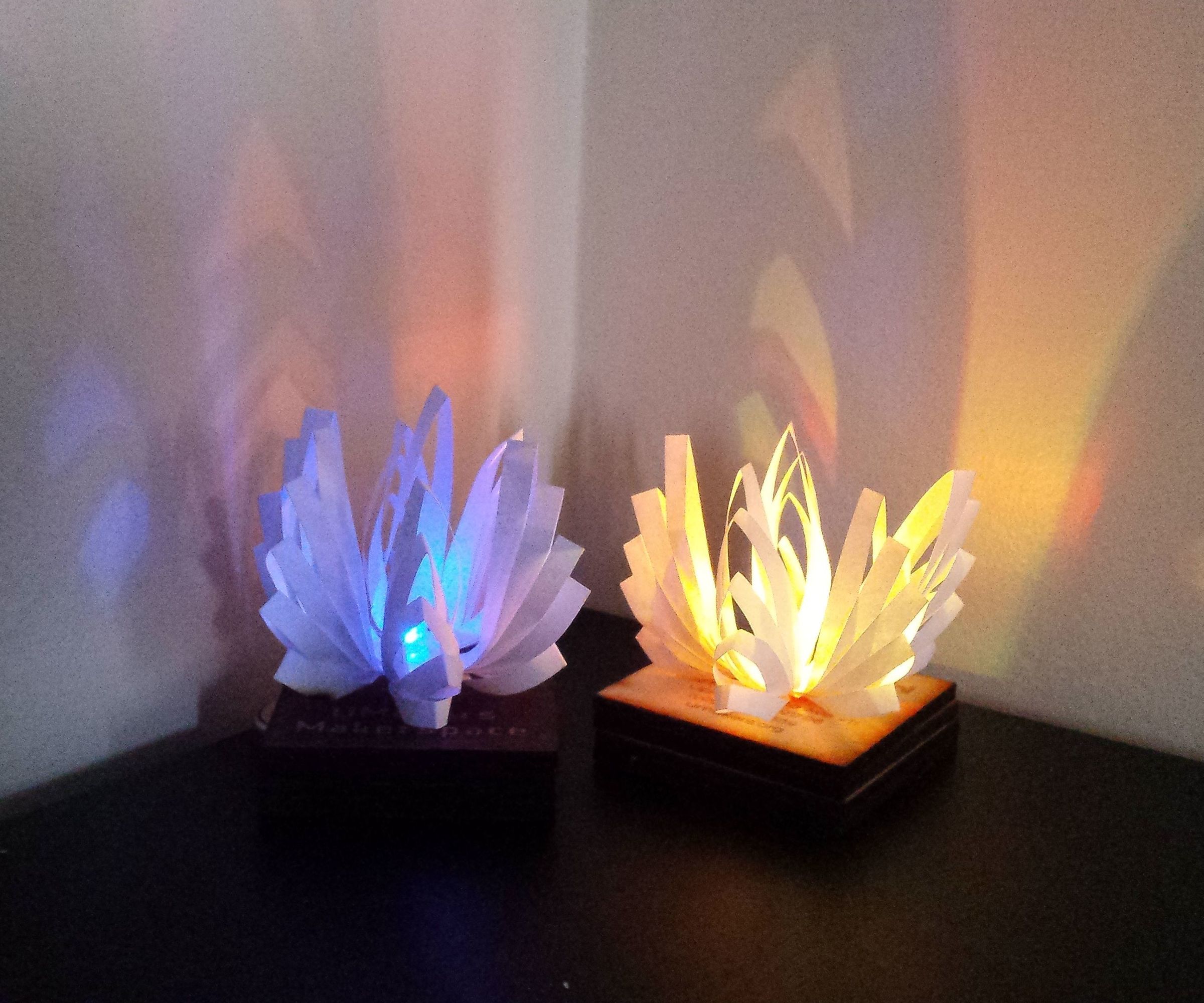 3D Quilling: LED Lamp
