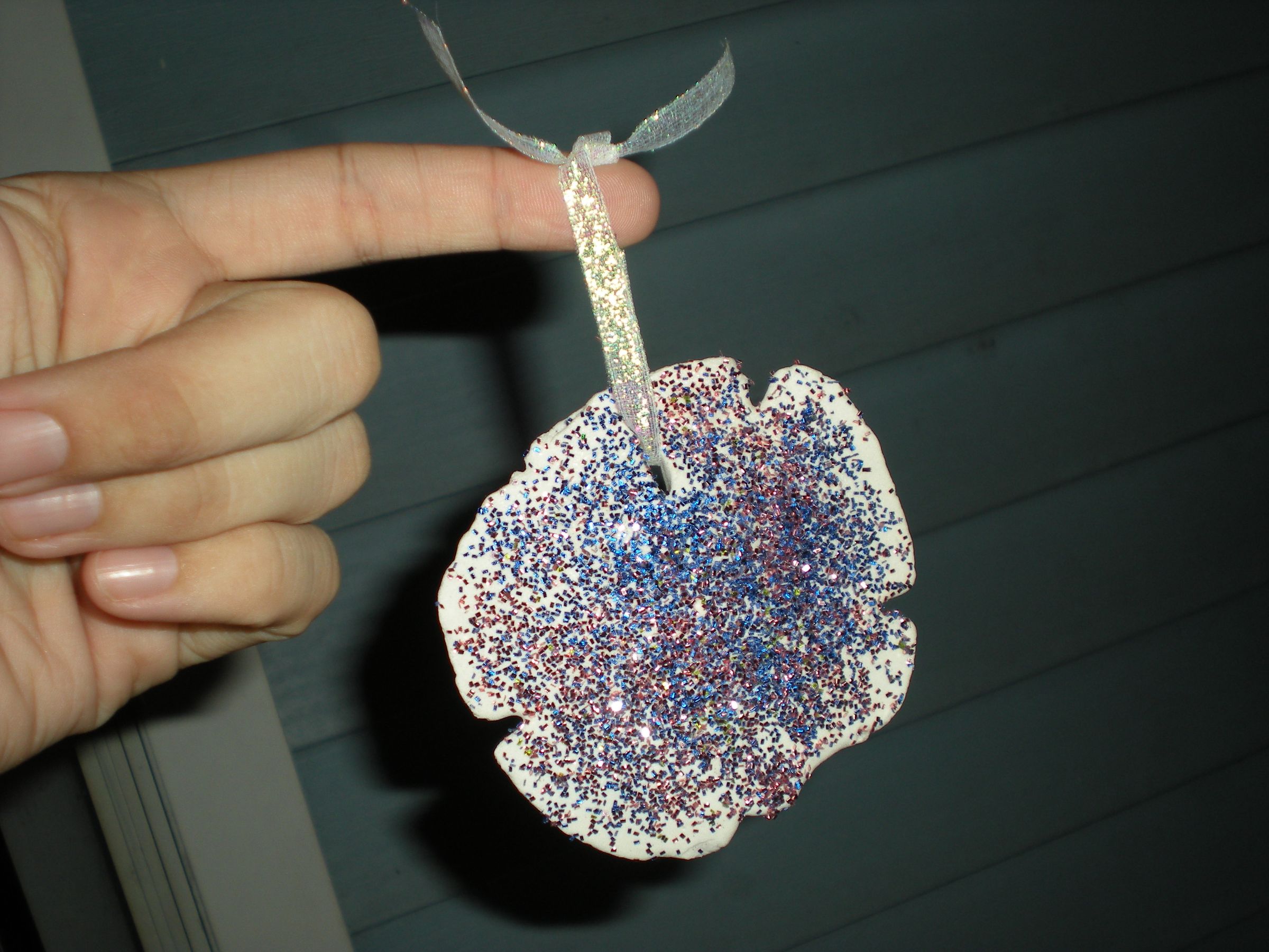 Homemade Shell Ornaments