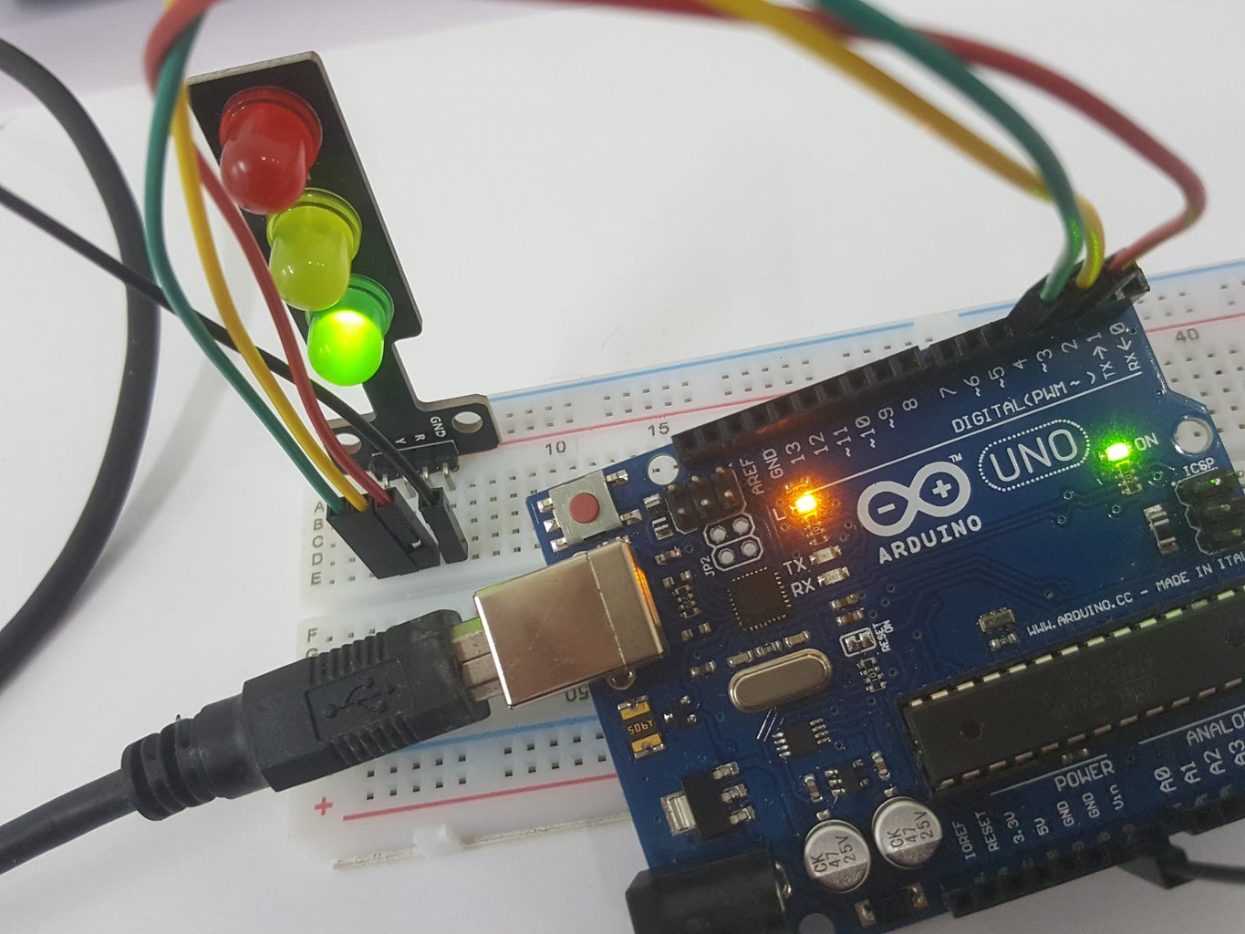 LED Traffic Light Module Tutorial : 5 Steps - Instructables