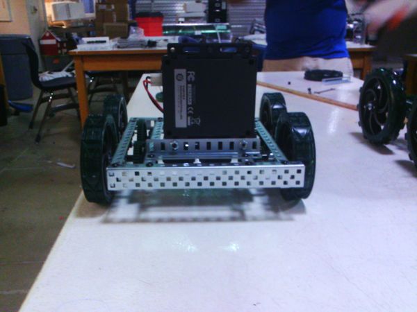 4 Jumbo Wheel Robot