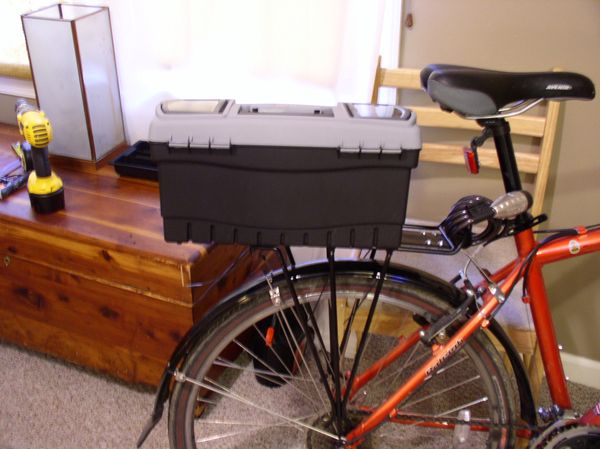 Lockable Bicycle Trunk