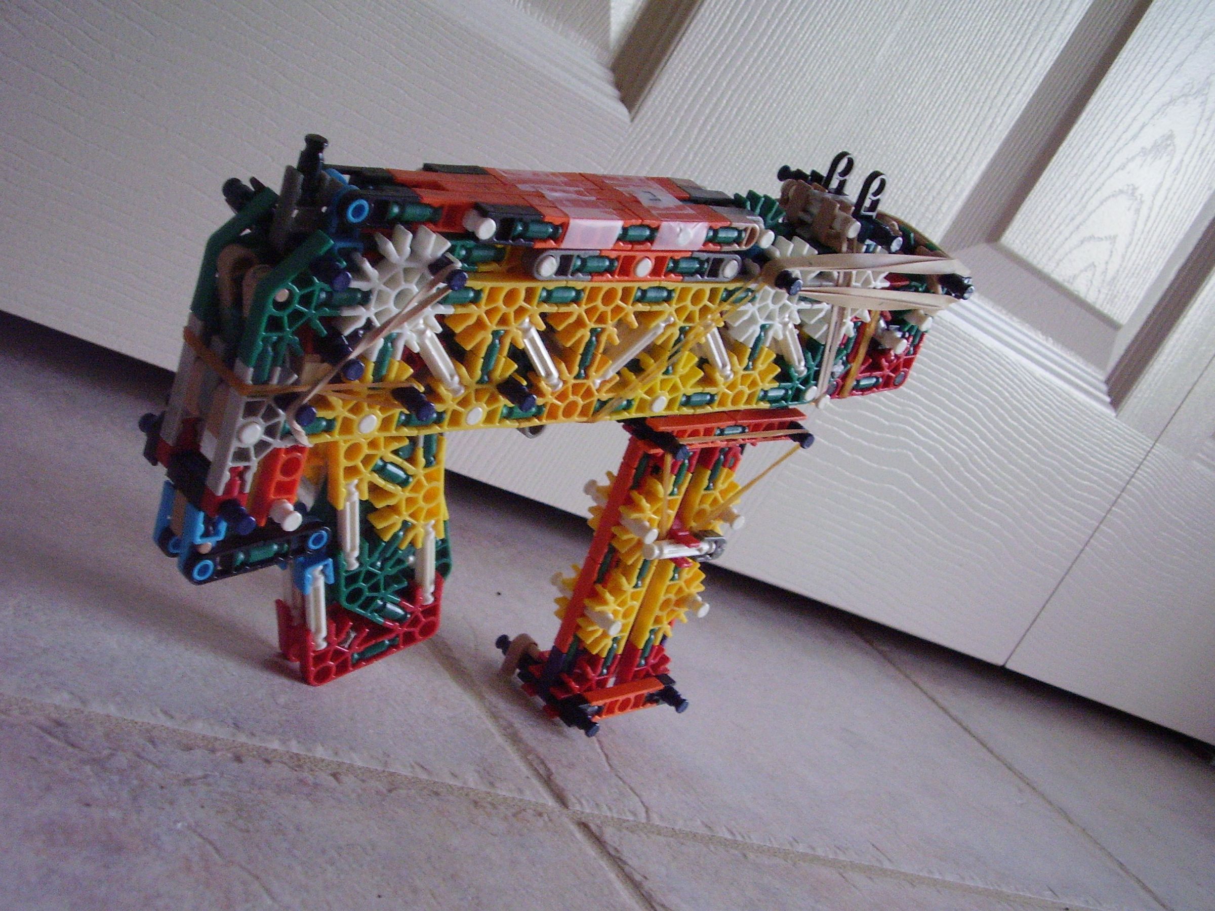 Knex BBAP (Bull-pup Bolt-action Assault Pistol)