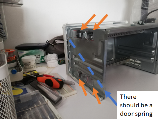 Cut Holes for the Heating Elements