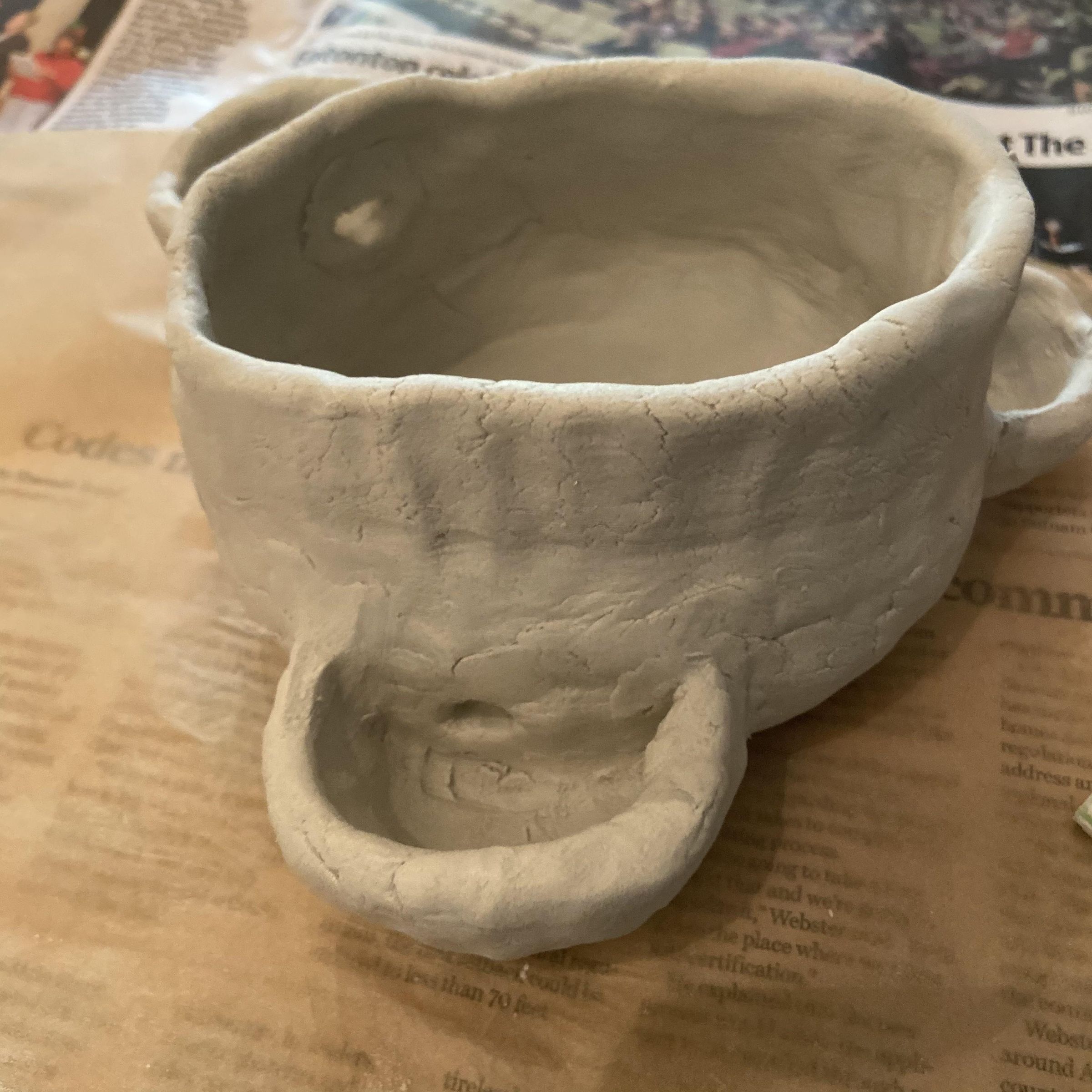 Make a Mini Strawberry Pot Planter With Air Dry Clay : 13 Steps ...