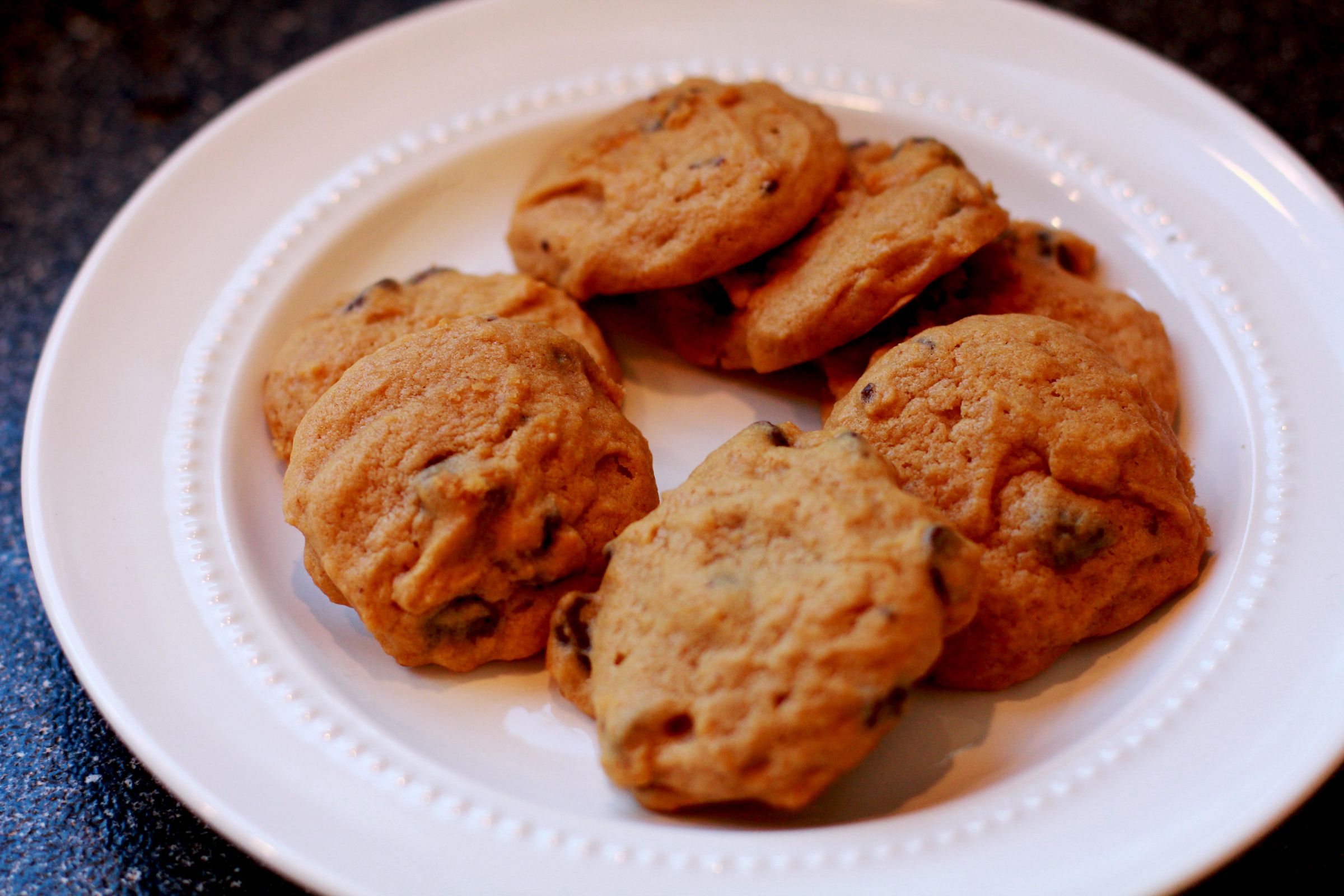 Pumpkin Chocolate Chip Cookies