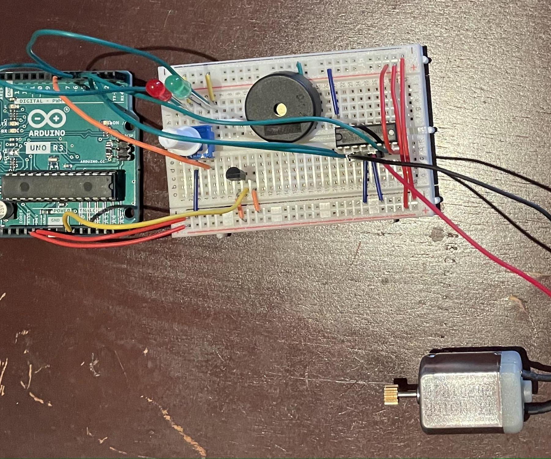 Temperature Activated Fan 4 Steps Instructables