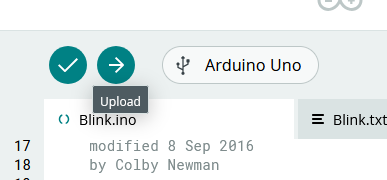 Upload the Blink File