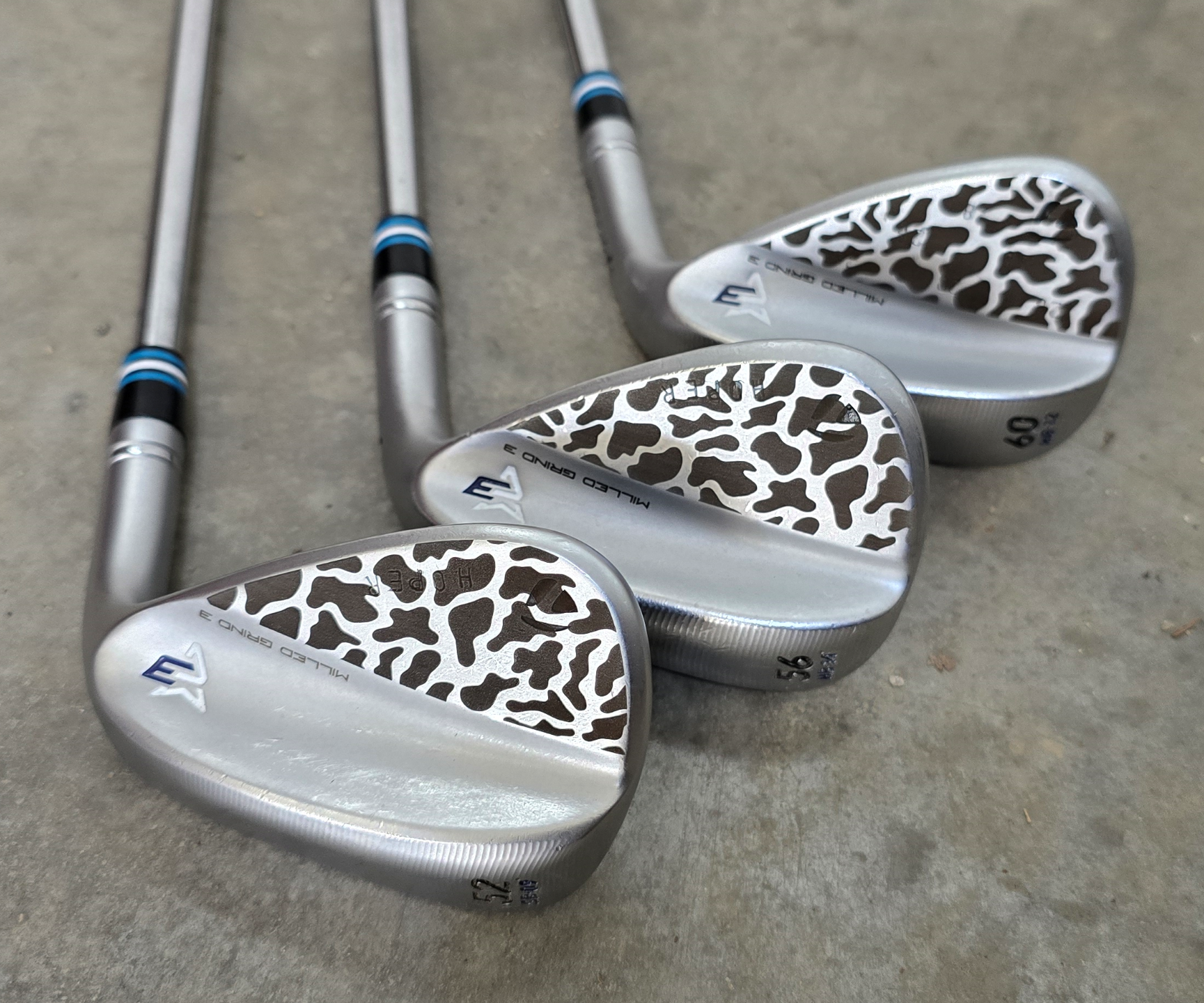 Laser Engraved Wedges