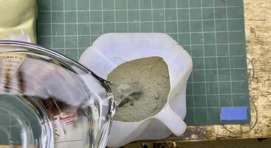 Tape, Cut, Pour, and Set