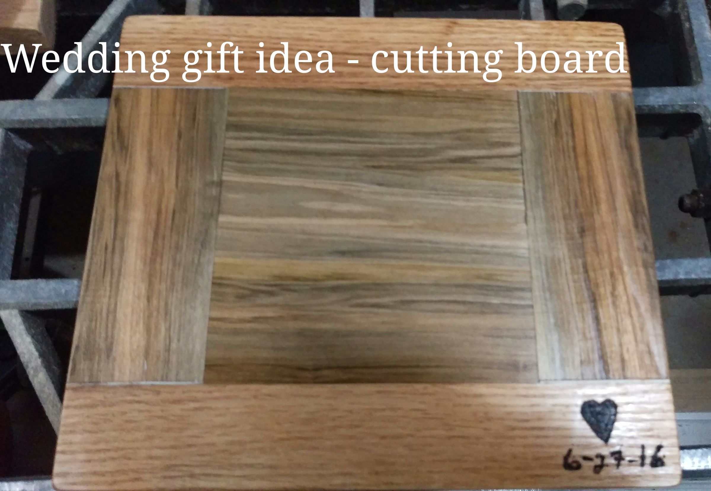 Wedding Gift- Cutting Board