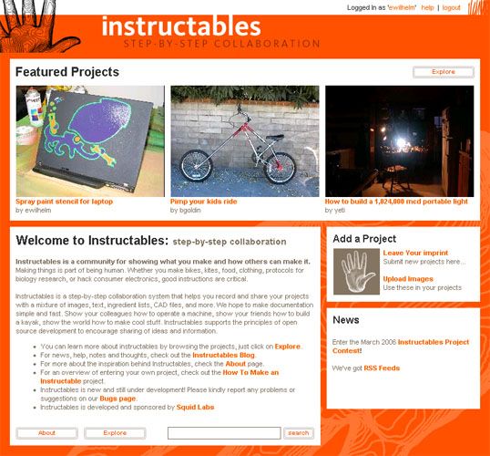 How to Share Your Project on Instructables