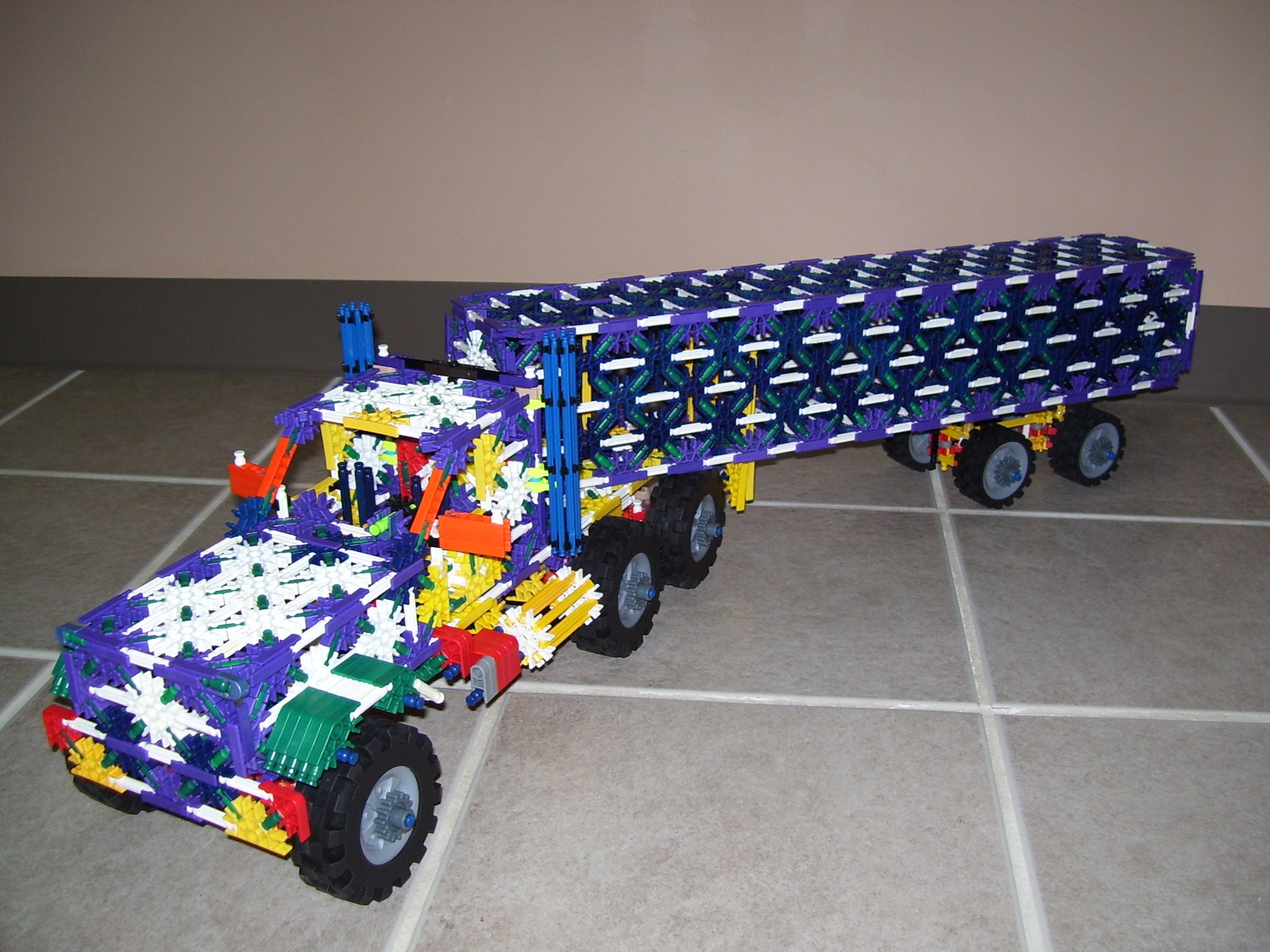 Semi Truck and Trailer - Instructables