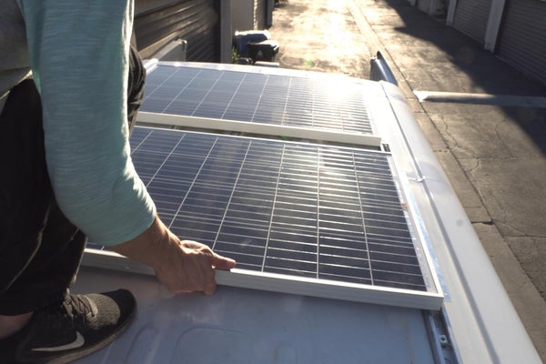 Connexion et placement du solaire