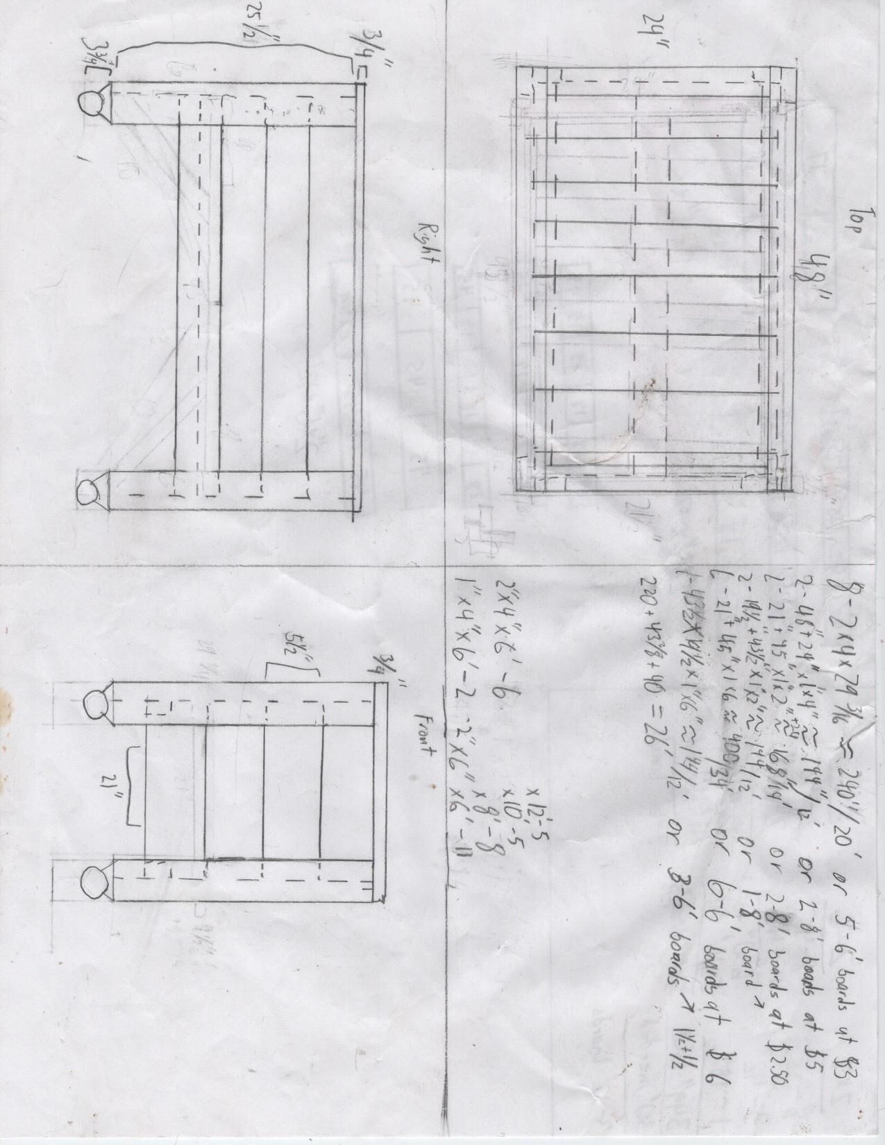 Designing Plans and Getting Wood