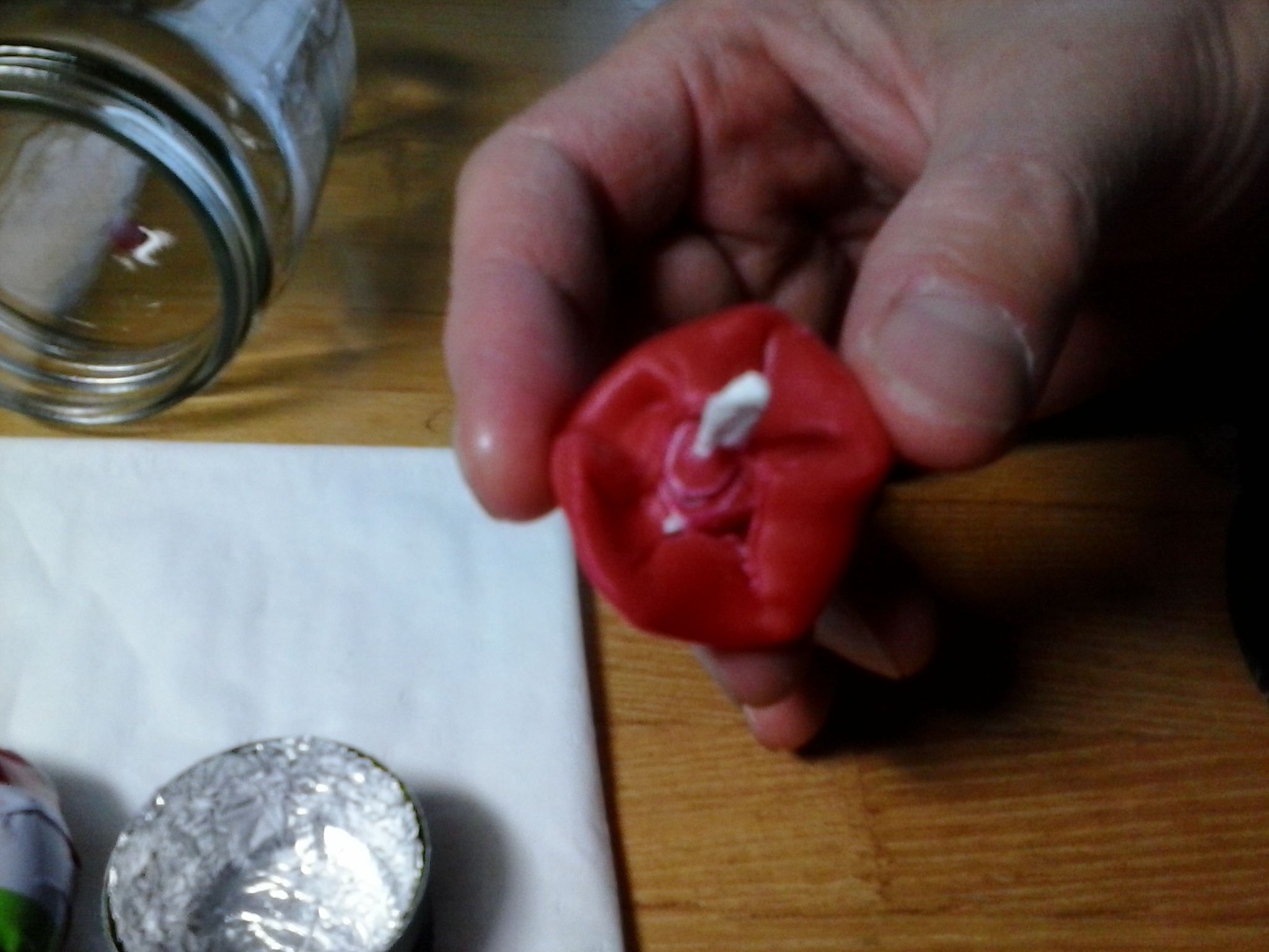 Babybel Candle 8 Steps Instructables