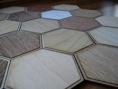 Coloured Tiles