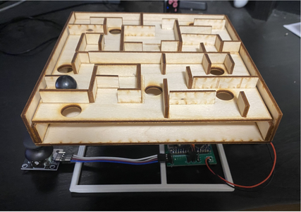 Marble Maze Using Arduino (Inspired by SmartTronix) : 9 Steps (with ...