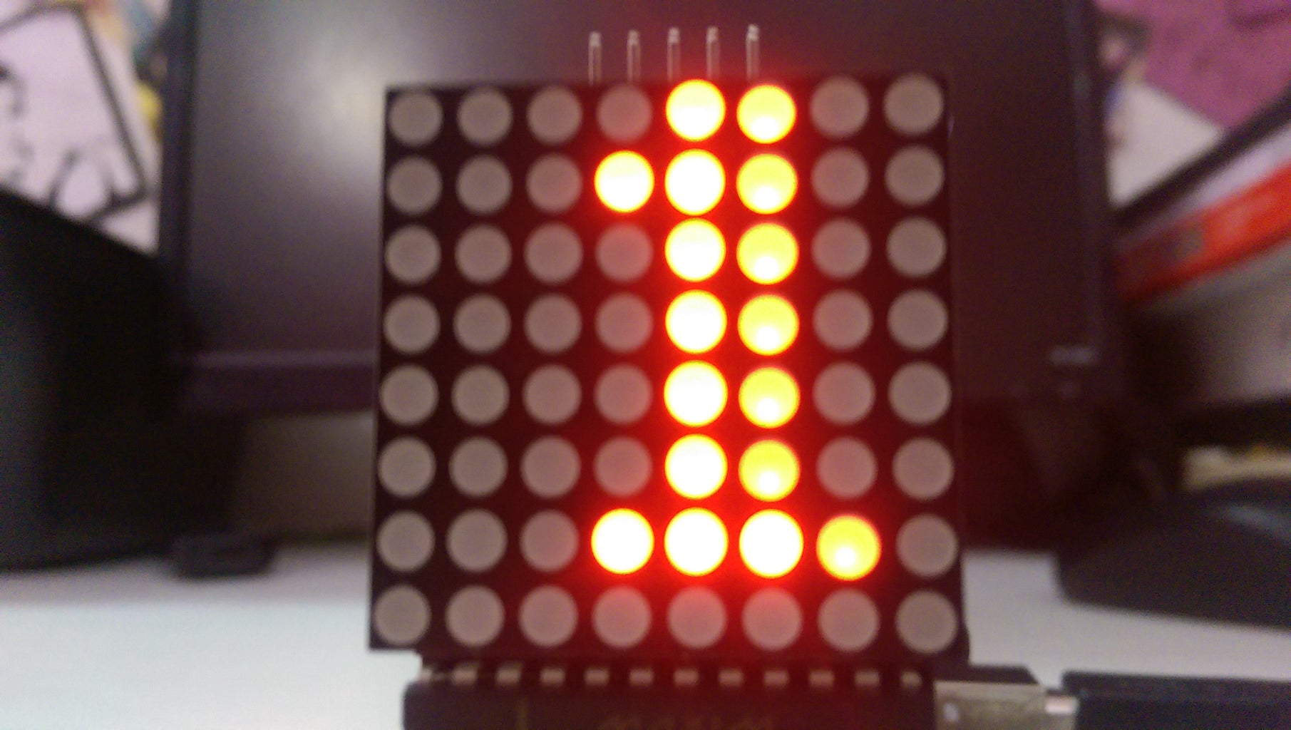 LED Matrix With Arduino Made Easy : 5 Steps - Instructables