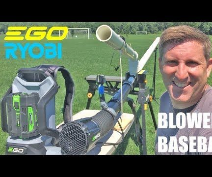Remote Controlled Baseball Blower Pitcher