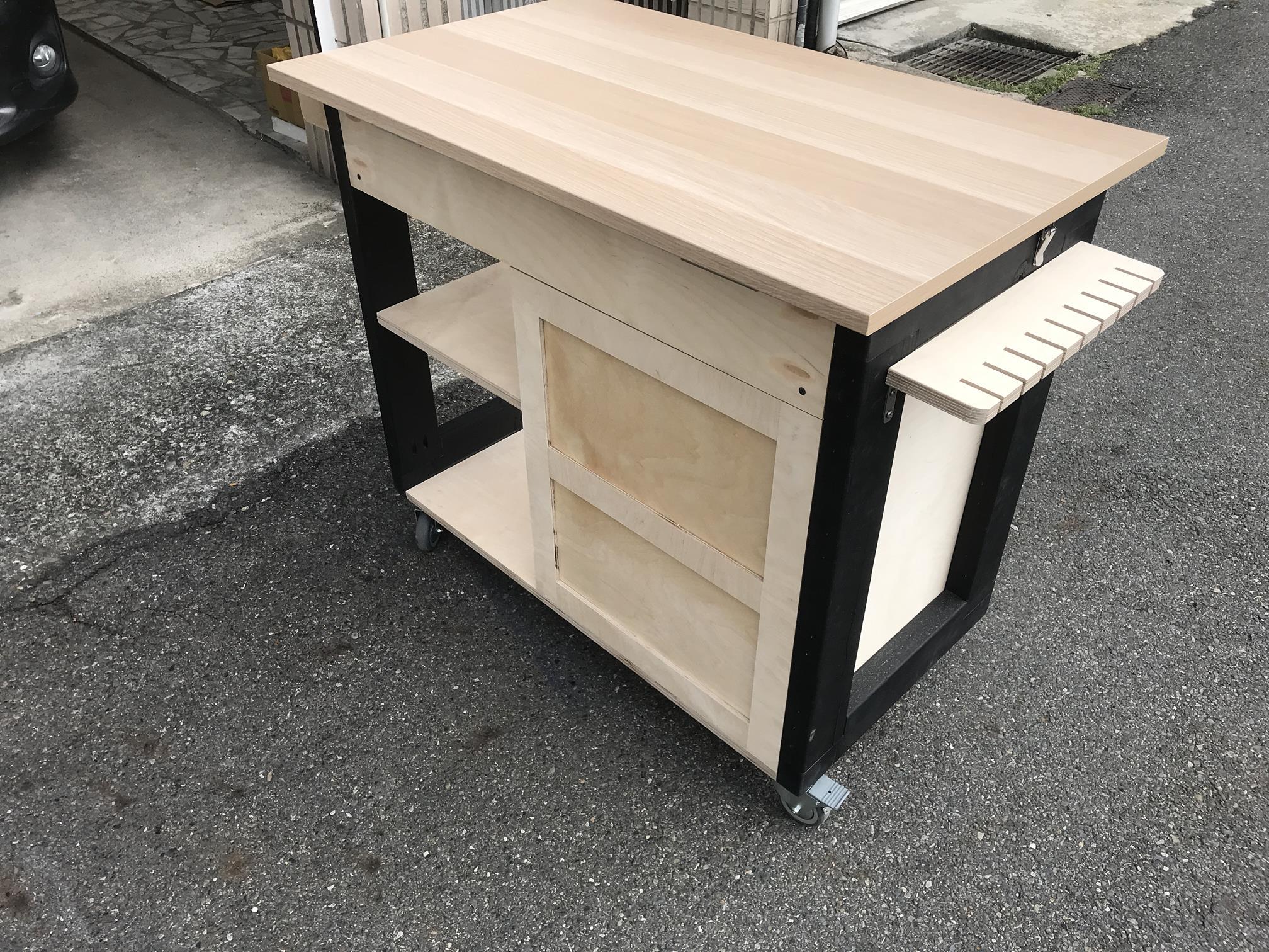 DIY Tool Cart Kitchen Island 7 Steps With Pictures Instructables F6XVY5ELOH75GD7
