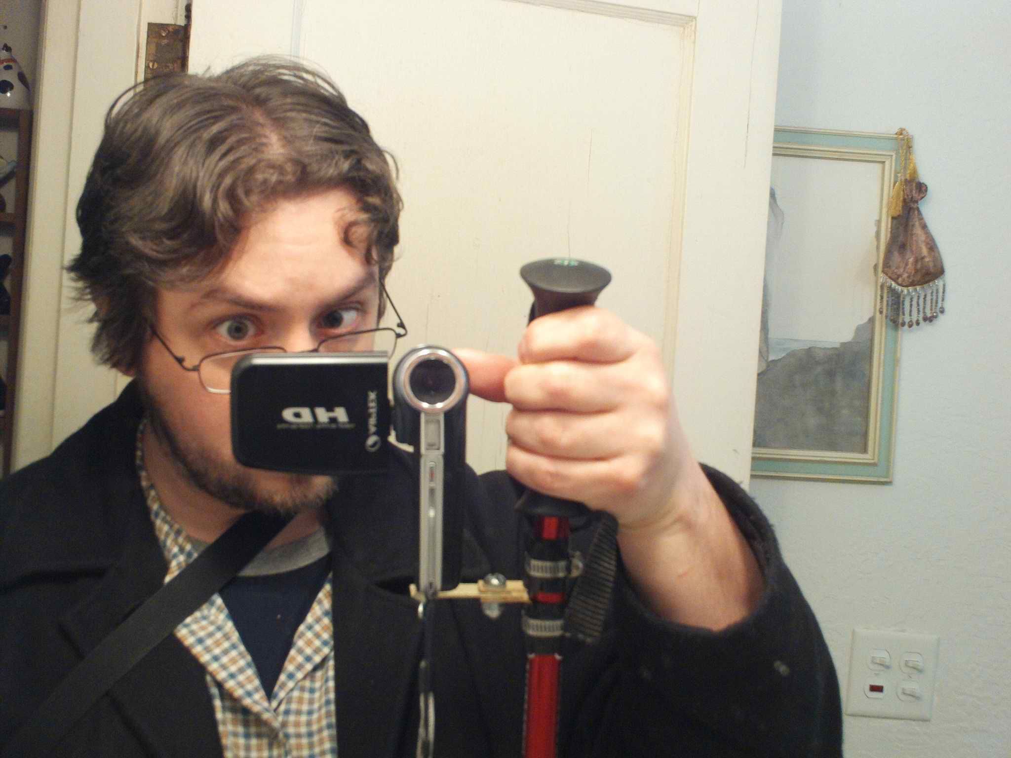 Trekking Pole Monopod for Small Camera/Camcorder