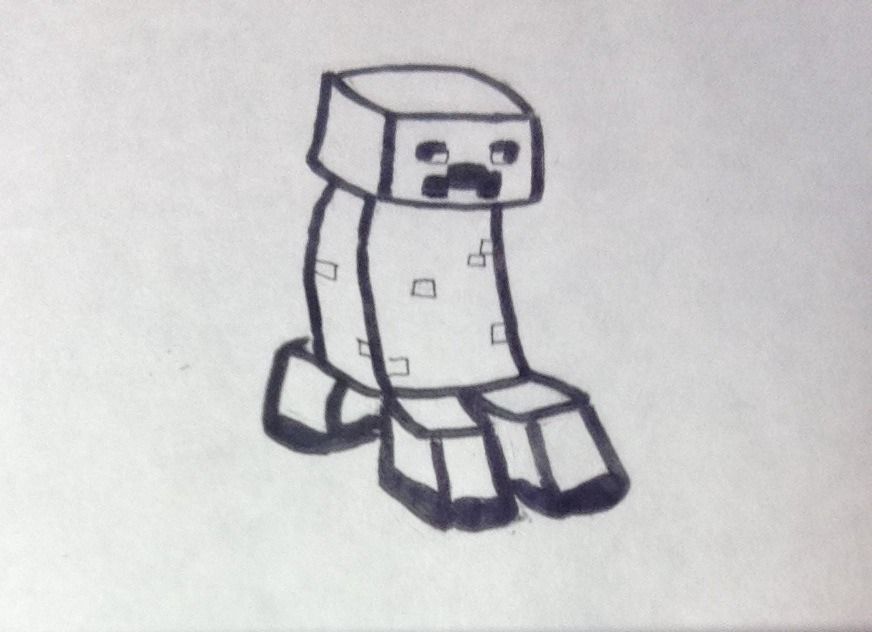 How to Draw a Creeper