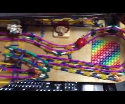 Desk Toy - a Knex Ball Machine