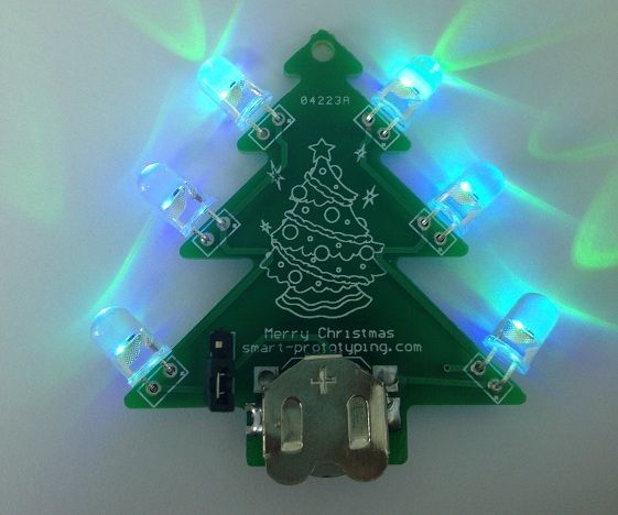 Colorful LED Christmas Tree Automaticlly Flashing
