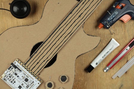 Make a Musical Cardboard Guitar