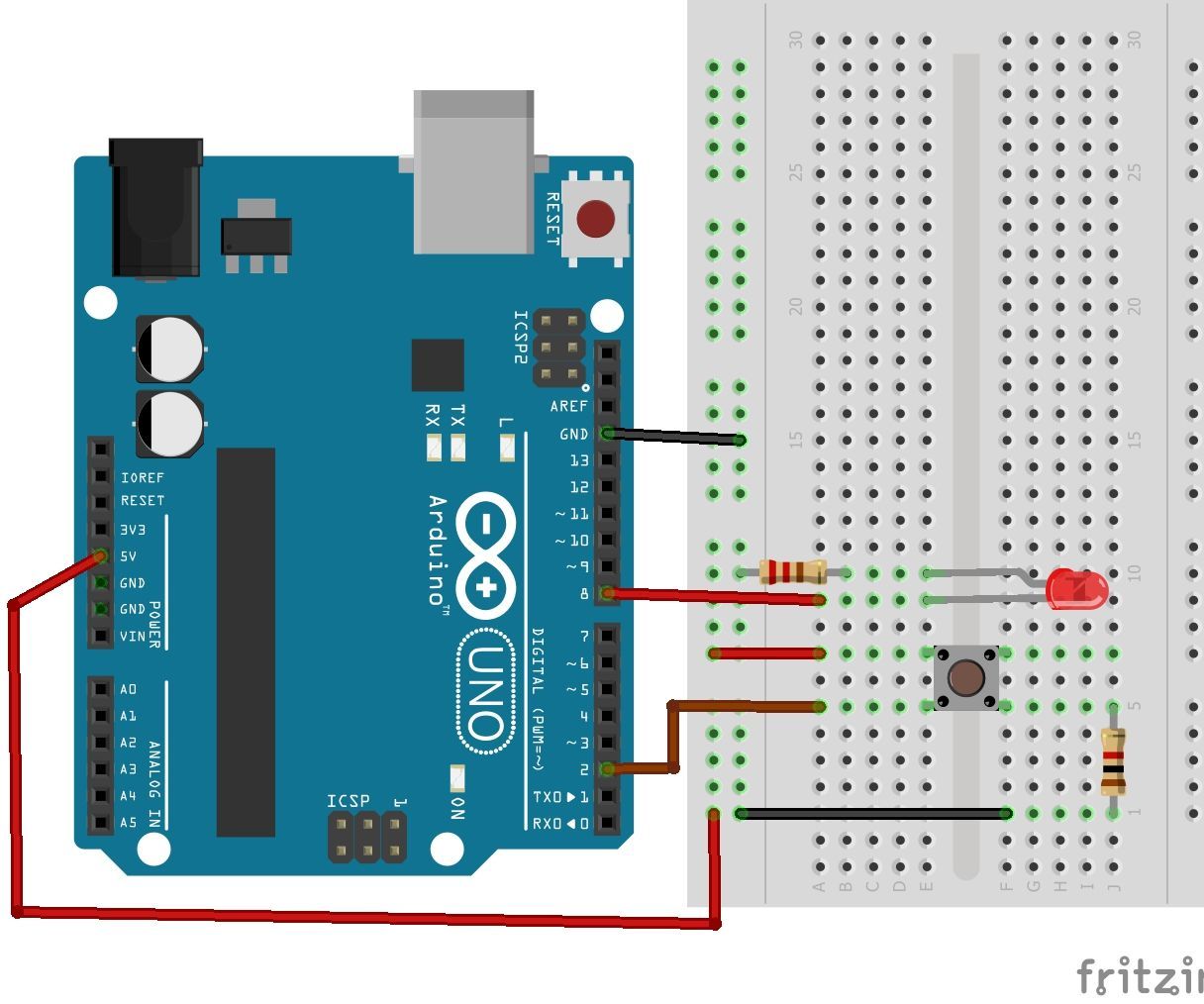 The NOT Gate With Arduino