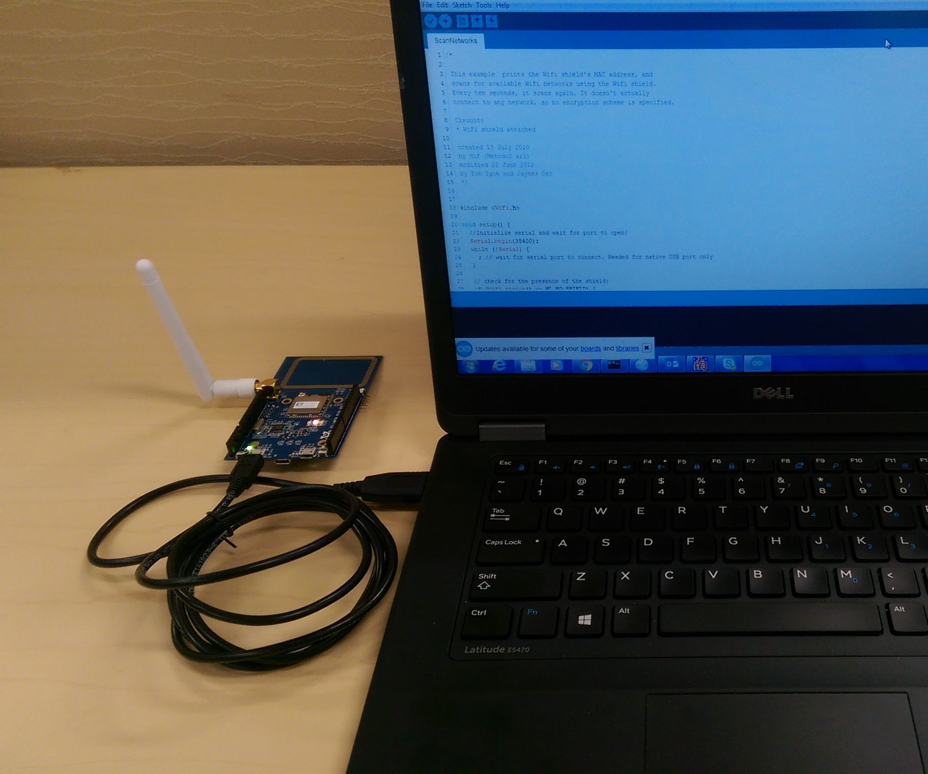 Wifi Network Scanning