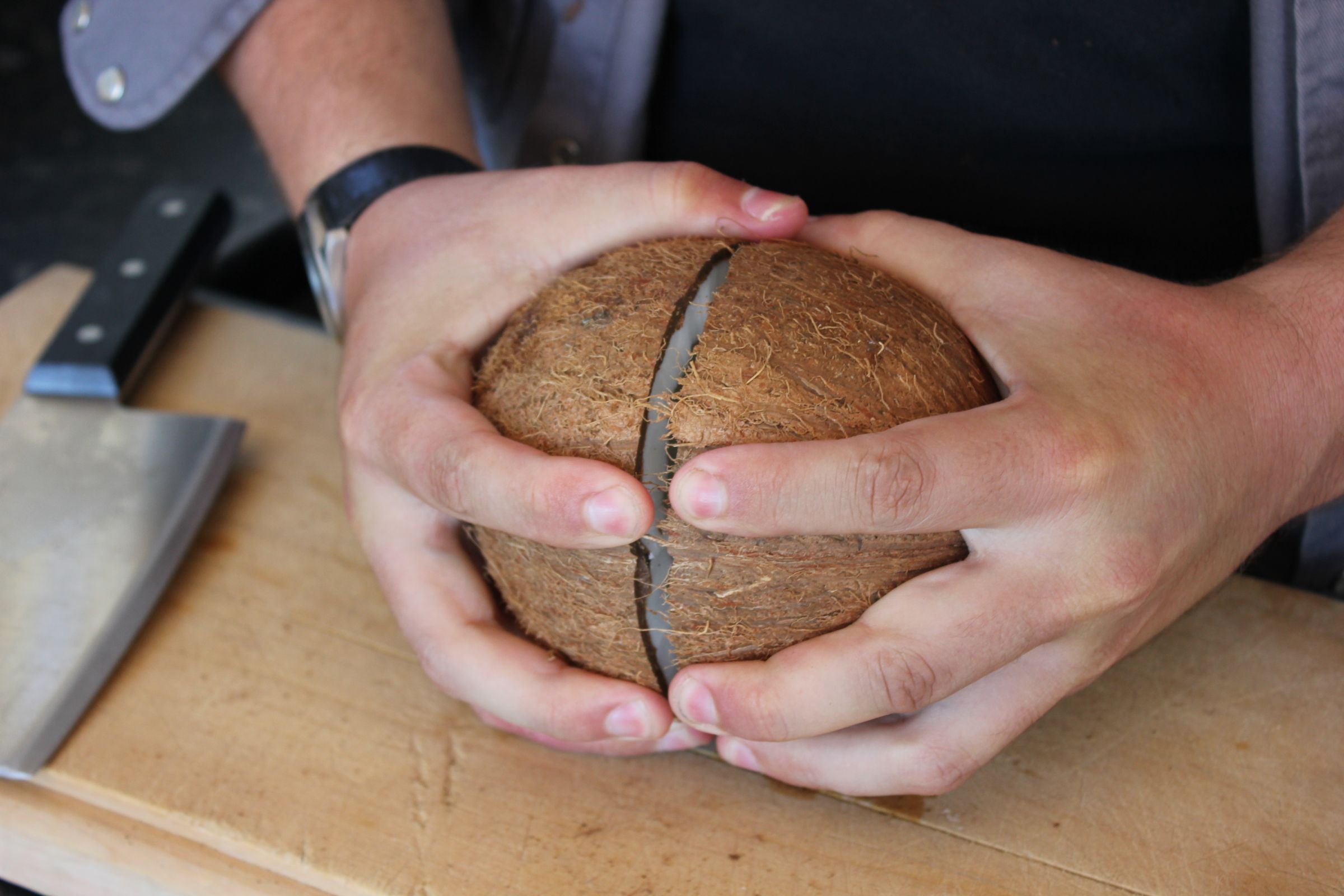 Crack Open a Coconut