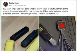 how many disposable vapes can i bring on a plane How to Dispose of Batteries