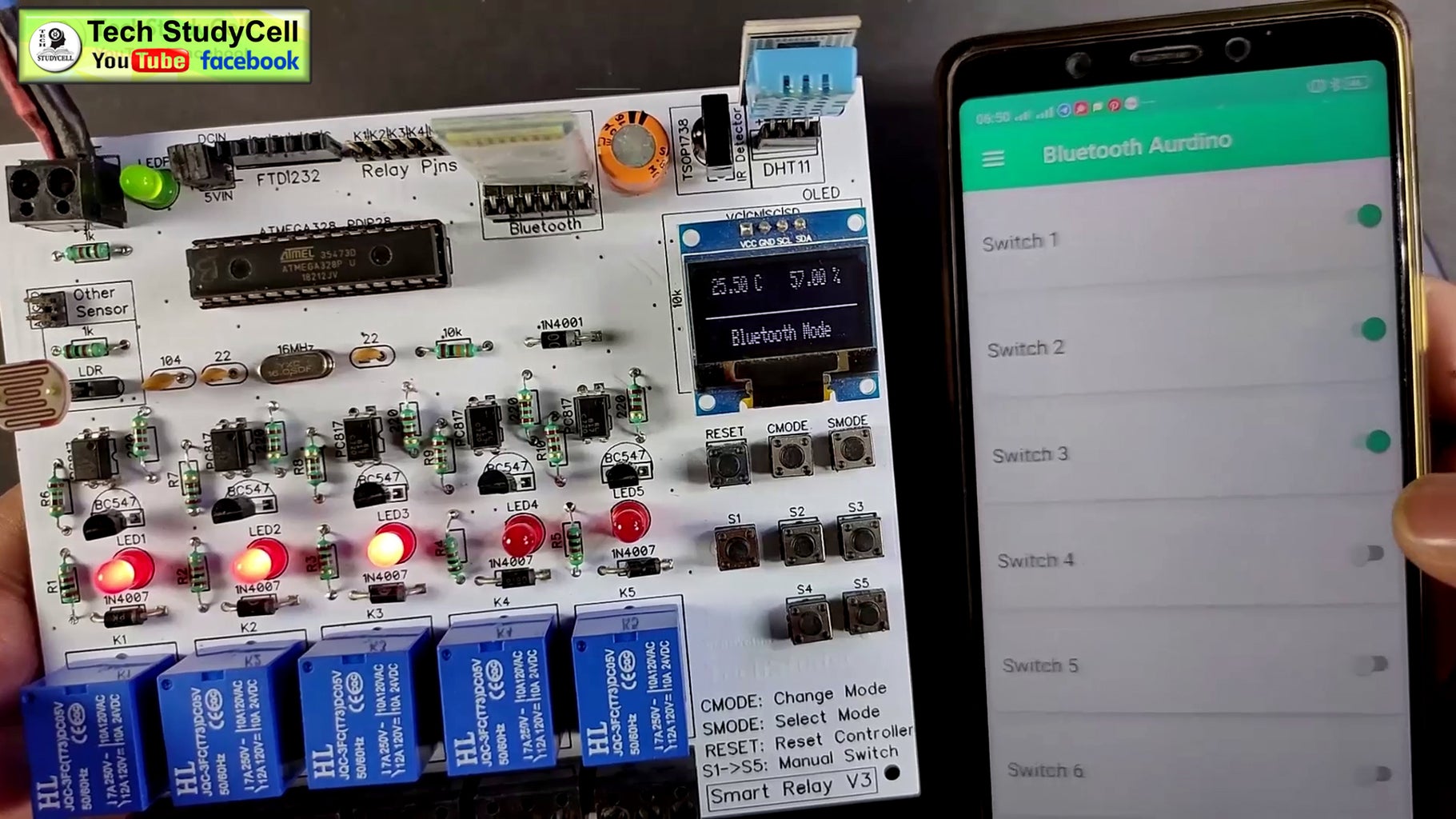 Bluetooth Controlled Mode