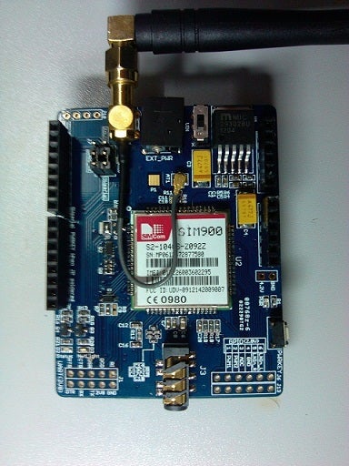 Control the LED Via SMS.