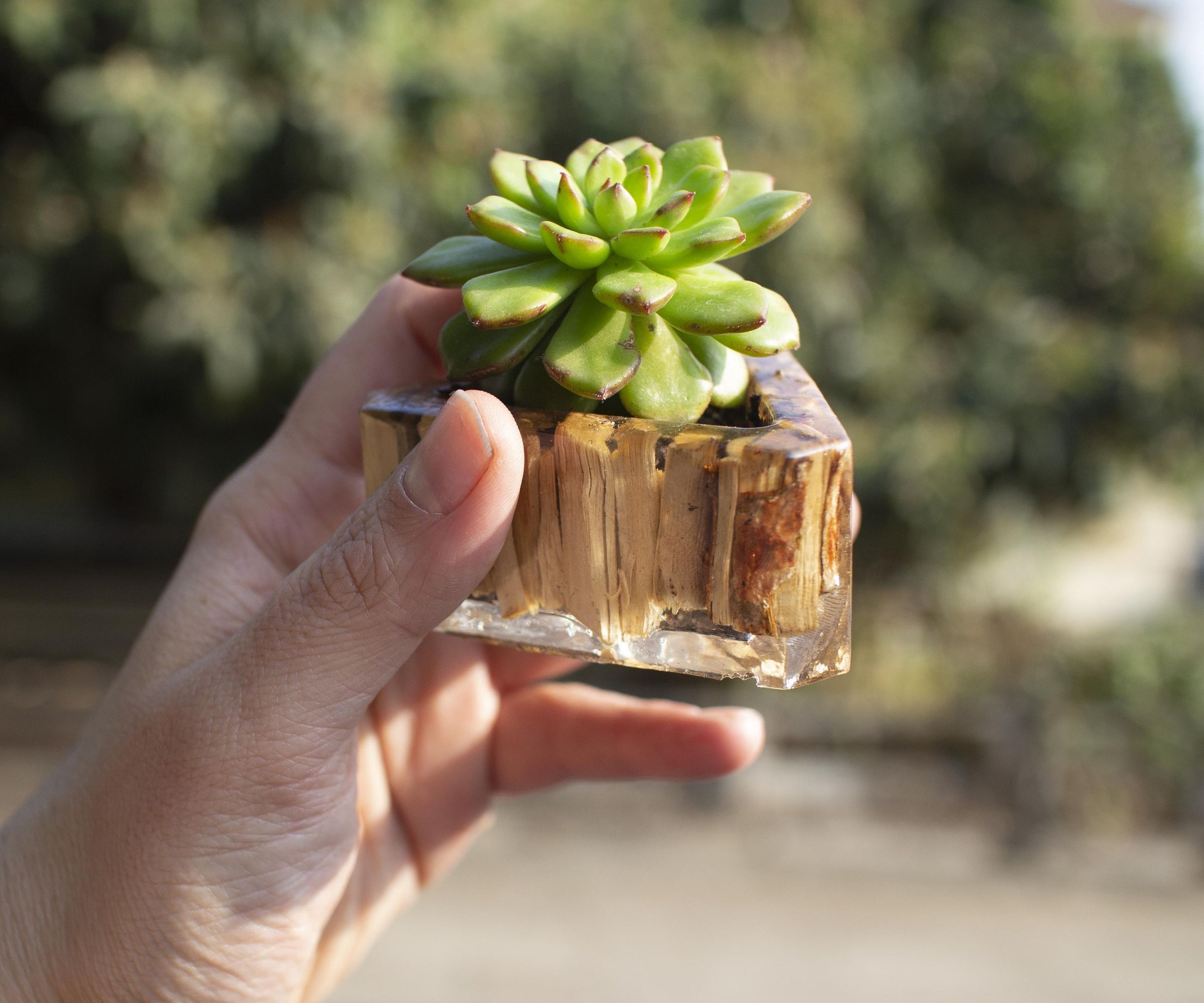 How to Use Yardwaste As Resin Filler