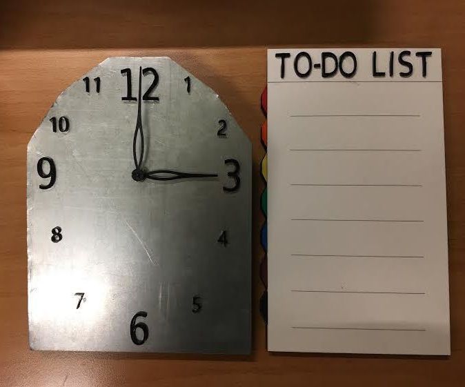 Organizational and Vocabulary Clock